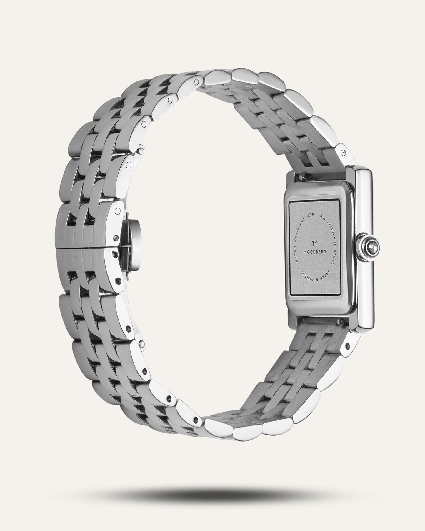 Mockberg Timeless Grand MO312 Damen Armbanduhr Silber • Mineralglas • Miyota Quarzwerk, Bild 7