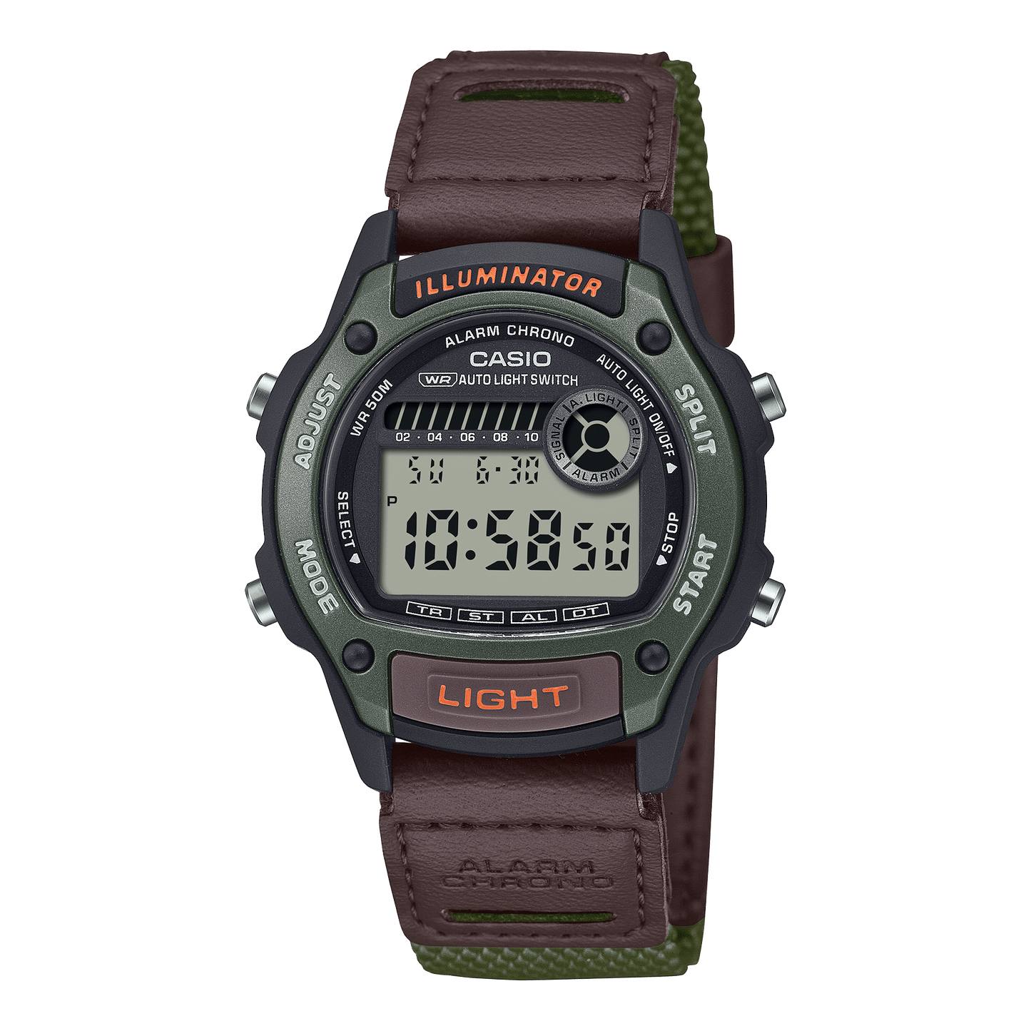 Casio W-220HF-3AVEF Damen Armbanduhr • Alarm-Chronograph • Digitale Weltzeit, Bild 2