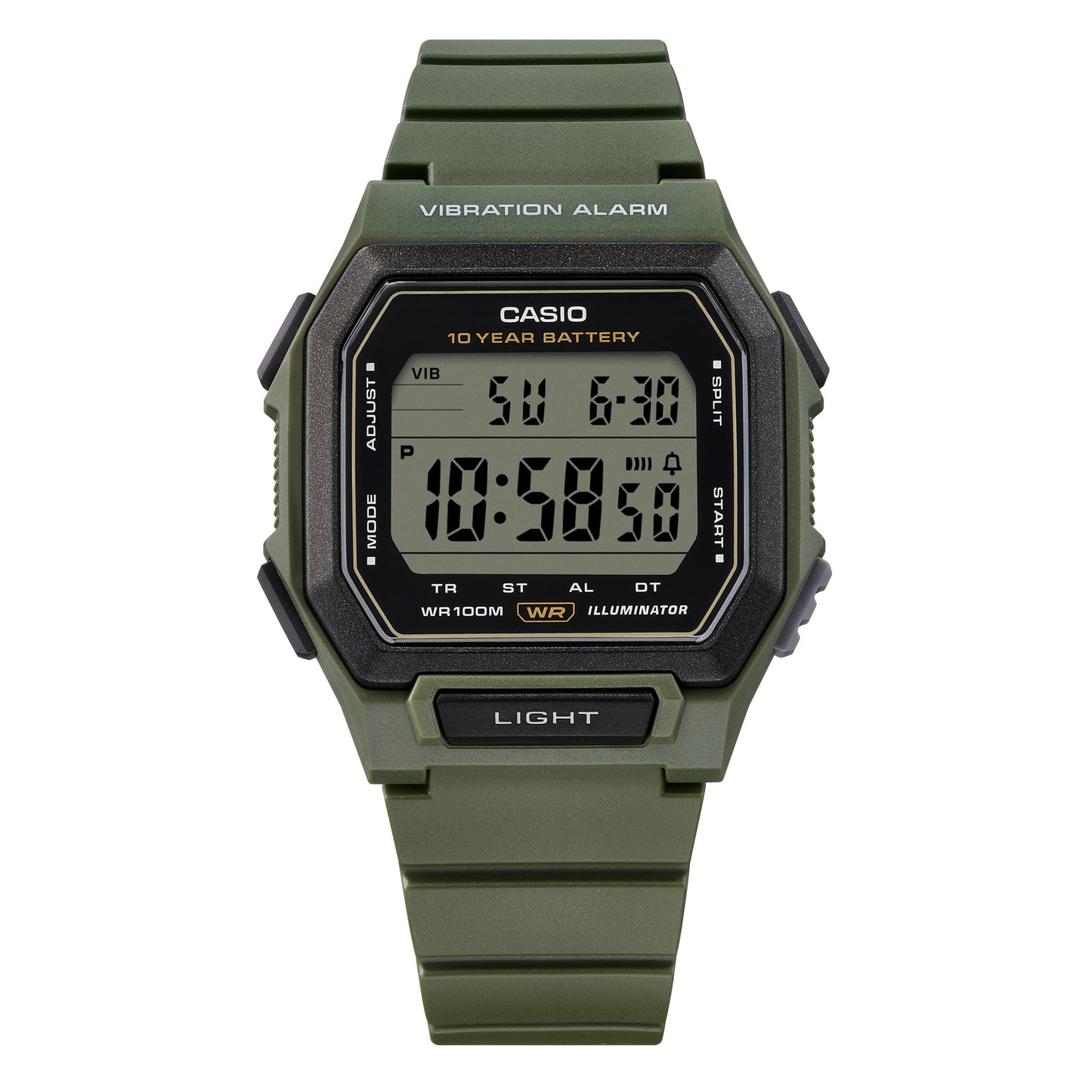 Casio Timeless W-738H-3AVEF Herrenuhr • Vibrationsalarm • 10 Bar Wasserdicht, Bild 4