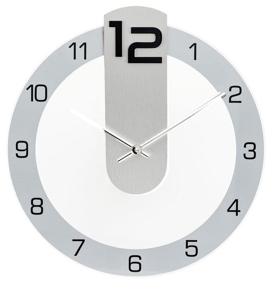 AMS Wanduhr • Zeitloses Design • Präzise Zeitmessung