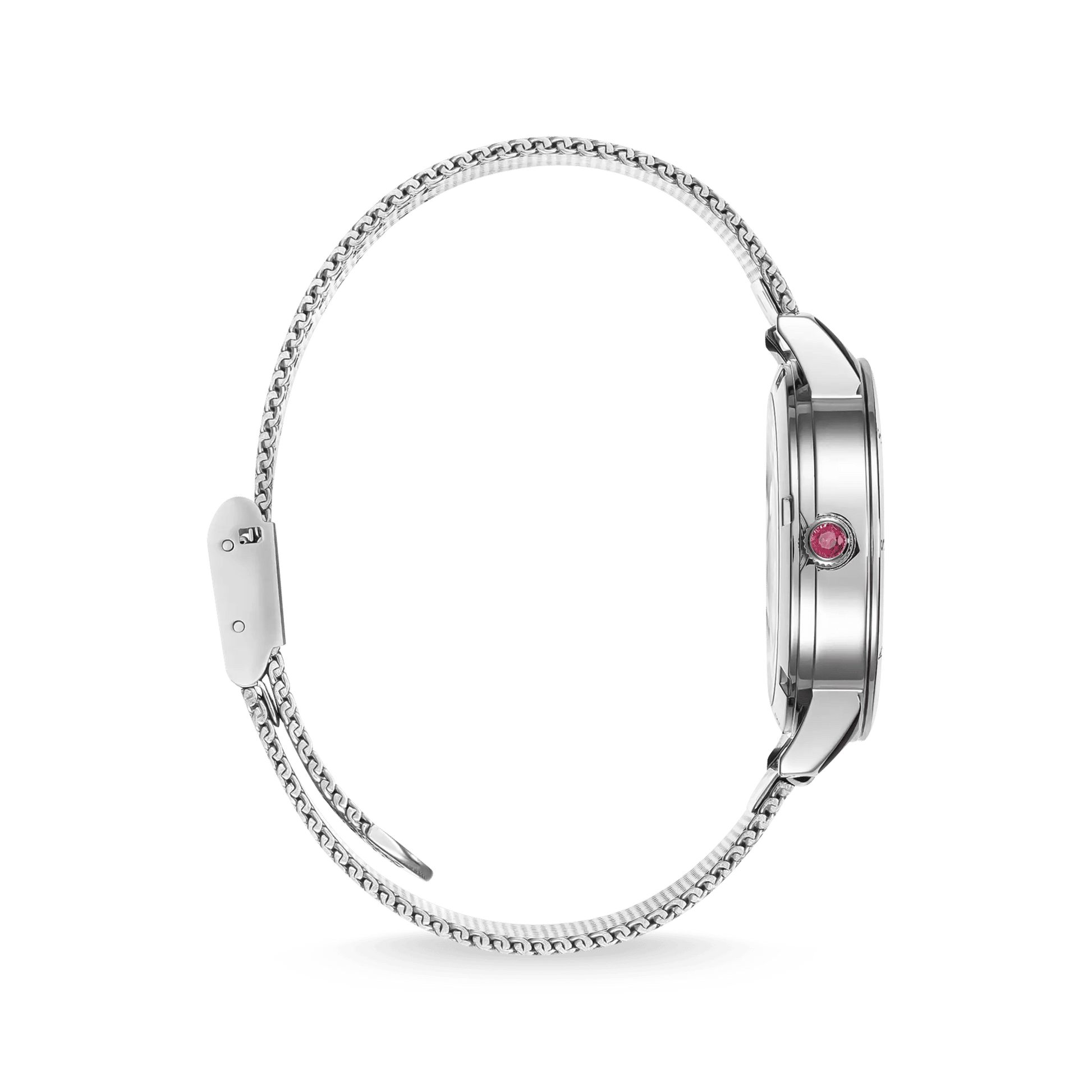 Thomas Sabo WA0383-201-203 Damen Armbanduhr Silber • Milanaise-Armband aus Edelstahl • Schlangendesign in 3D-Optik, Bild 2