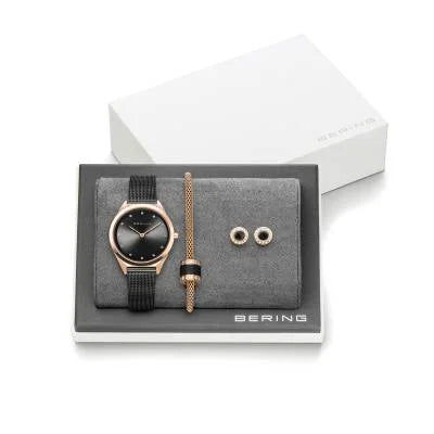 Bering Classic 17031-367 Damenuhr Roségold • Saphirglas • Milanaise-Armband, Bild 7