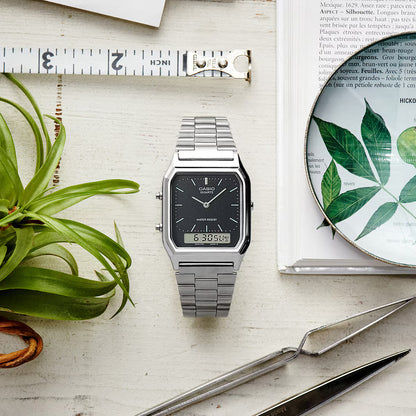 Casio Vintage A168WEM-1EF Uhr • Kultiges Retro-Design • Praktische Alltagsfunktionen