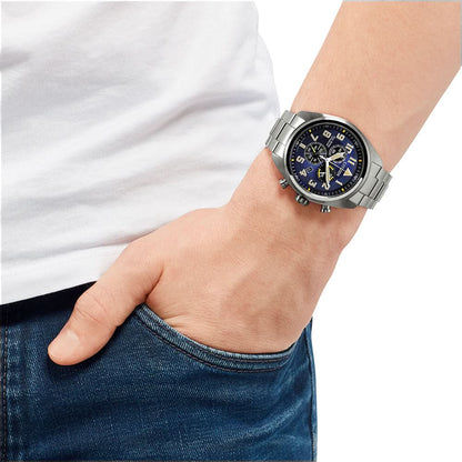 Citizen AT2480-81L Herrenuhr • Super Titanium • Eco-Drive