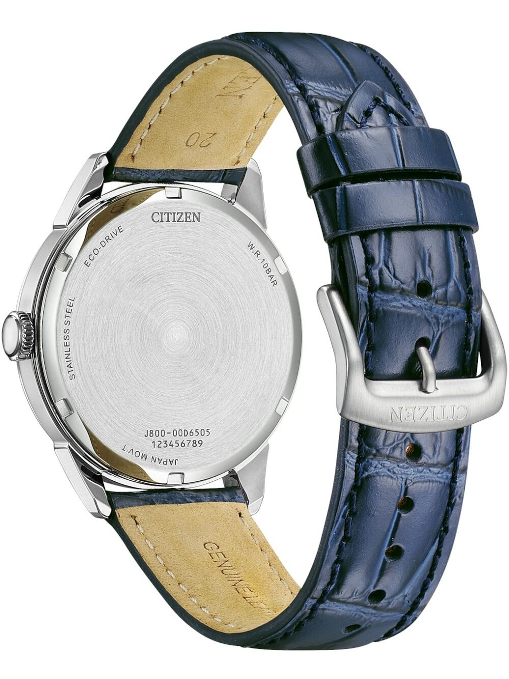 Citizen Eco-Drive AW0151-00L Herrenuhr Blau • Solarbetrieb • Tag- und Datumsanzeige, Bild 3