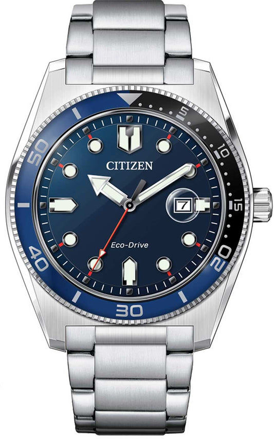Citizen Eco-Drive AW1761-89L Herrenuhr • Umweltfreundlicher Solar-Antrieb • 10 Bar Wasserdicht
