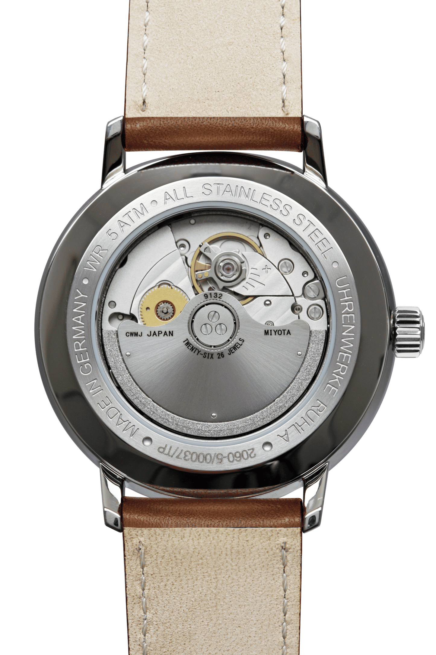 Bauhaus Dessau 2060-5 Herren Armbanduhr • Automatik mit Gangreserveanzeige • Made in Germany, Bild 3