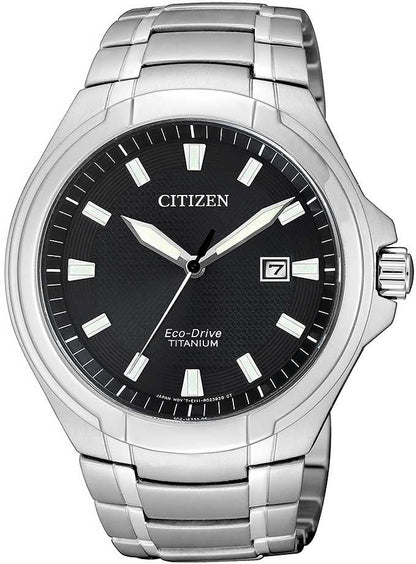 Citizen Super Titanium BM7430-89E Herrenuhr • Eco-Drive • Saphirglas