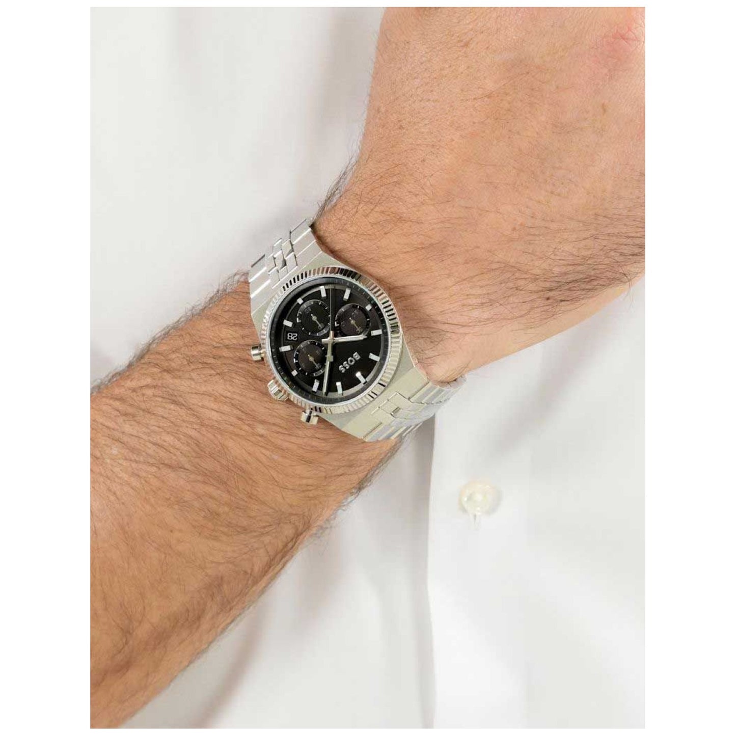 BOSS Candor Prime 1514307 Herrenuhr • Chronograph • Mineralglas, Bild 2