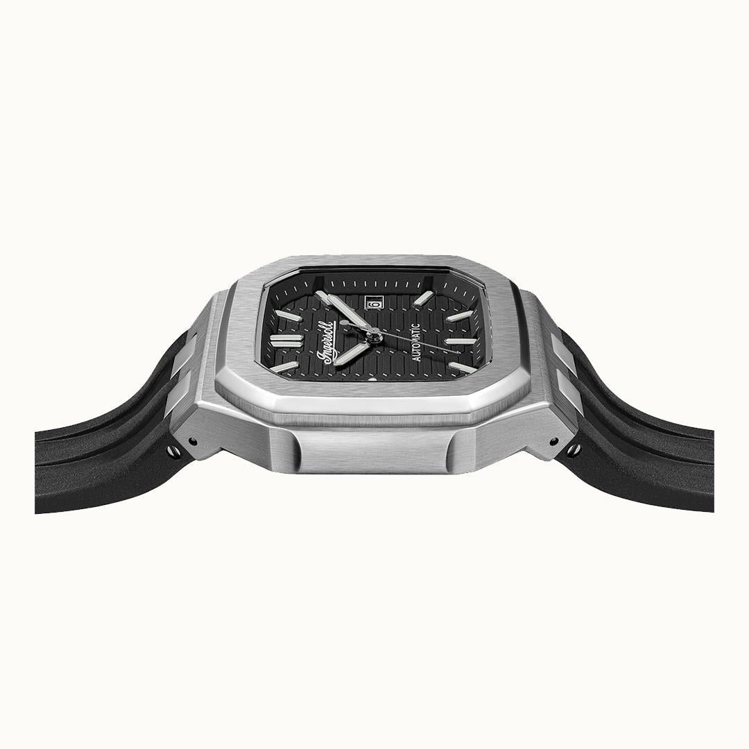 Ingersoll 1892 The Yield I17803 Herren Armbanduhr Schwarz • Automatikwerk • Leuchtzeiger mit Datumsanzeige, Bild 4