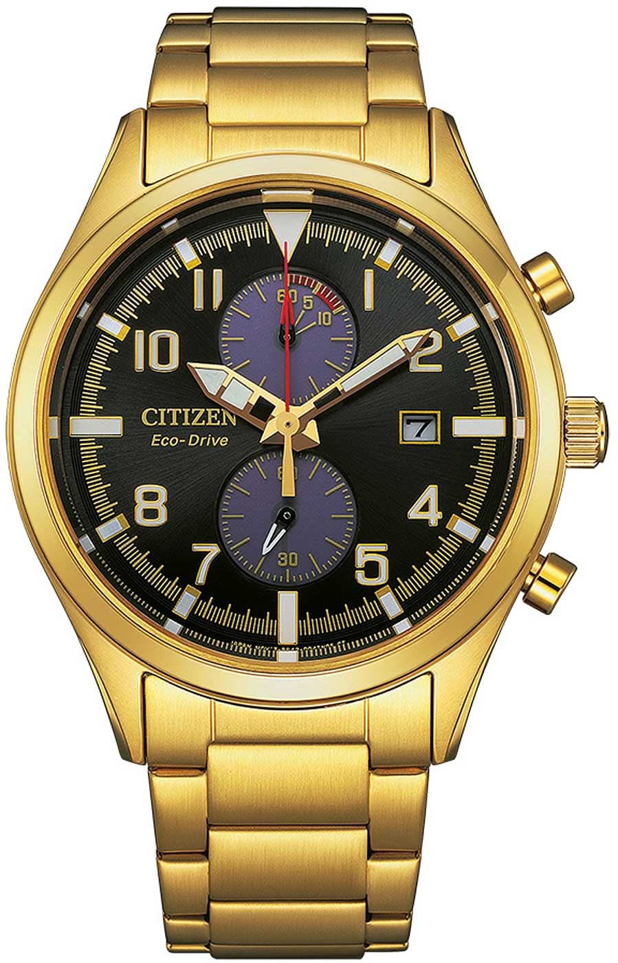Citizen CA7022-87E Herrenuhr • Eco-Drive Solar • Edelstahl