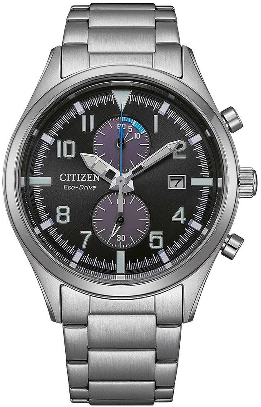 Citizen Sport CA7028-81E Herrenuhr • Eco-Drive • Chronograph