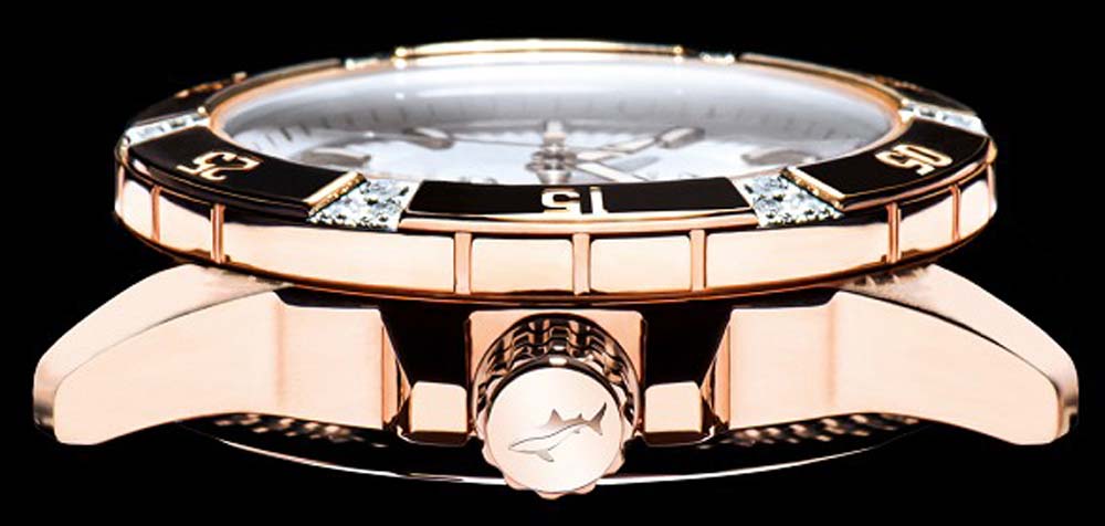 Chris Benz Diamond Diver CB-DD200-SIR-MBO Damenuhr • Saphirglas • 200m