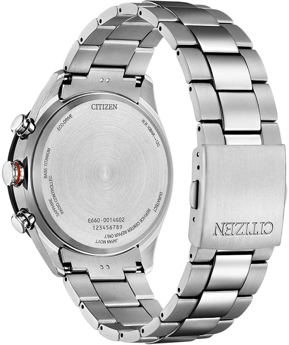 Citizen CB5946-82X Herrenuhr • Eco-Drive • Super Titanium