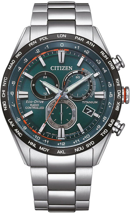 Citizen CB5946-82X Herrenuhr • Eco-Drive • Super Titanium