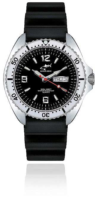 Chris Benz One CBO-S-KB-SI Herrenuhr • 200m Wasserdicht • Saphirglas