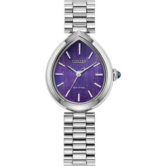 Citizen Rainell EM1200-55X Damen • Eco-Drive Solar • Sphärisches Saphirglas