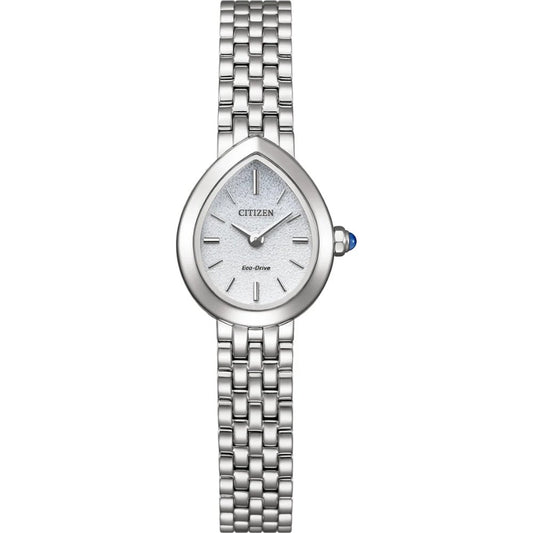Citizen Rainell EX1550-54A Damenuhr Weiß • Eco-Drive Solar • Saphirglas