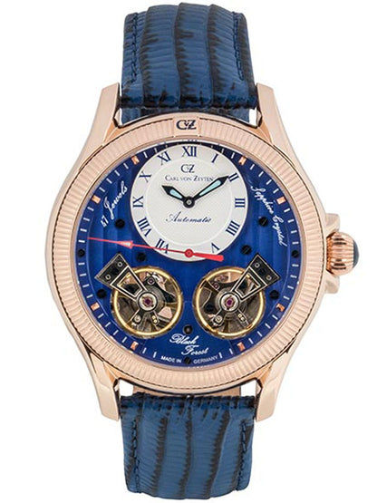 Carl von Zeyten Waldhaus CVZ0084RBLS Herrenuhr Roségold • Skelett-Automatikwerk • Limited Edition
