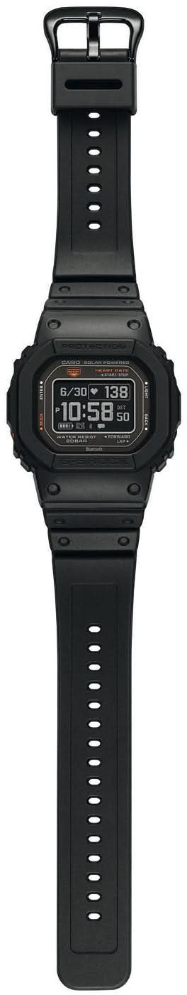 Casio G-Shock DW-H5600-1ER Herrenuhr • Smarte Funktionen • Pulsmessung