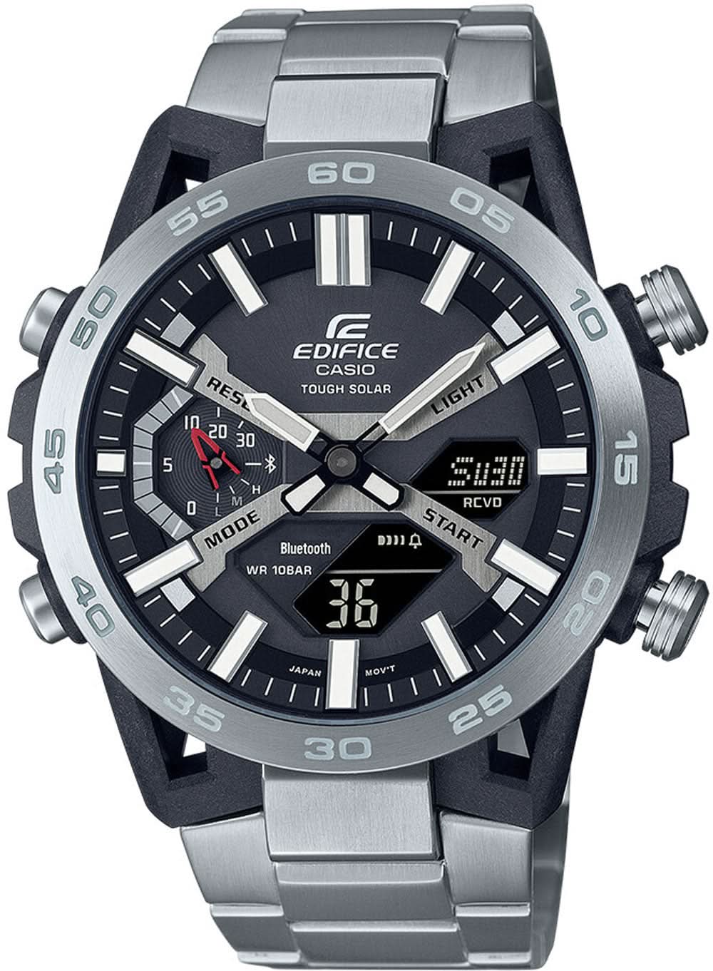 Casio Edifice ECB-2000D-1AEF Men's Watch • Smart Features • Tough Solar