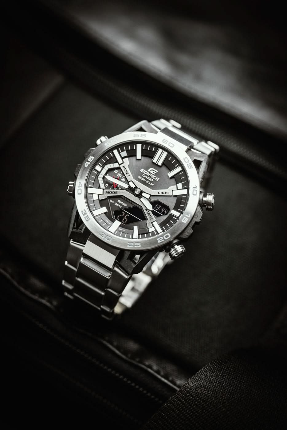 Casio Edifice ECB-2000D-1AEF Men's Watch • Smart Features • Tough Solar