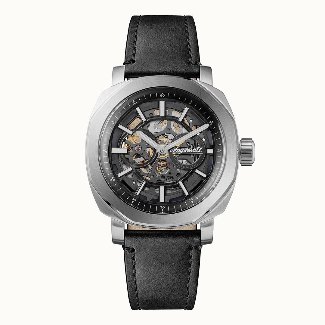 Ingersoll 1892 The Outrider I16401 Herren Armbanduhr Schwarz • Automatikwerk • Mineralglas kratzfest