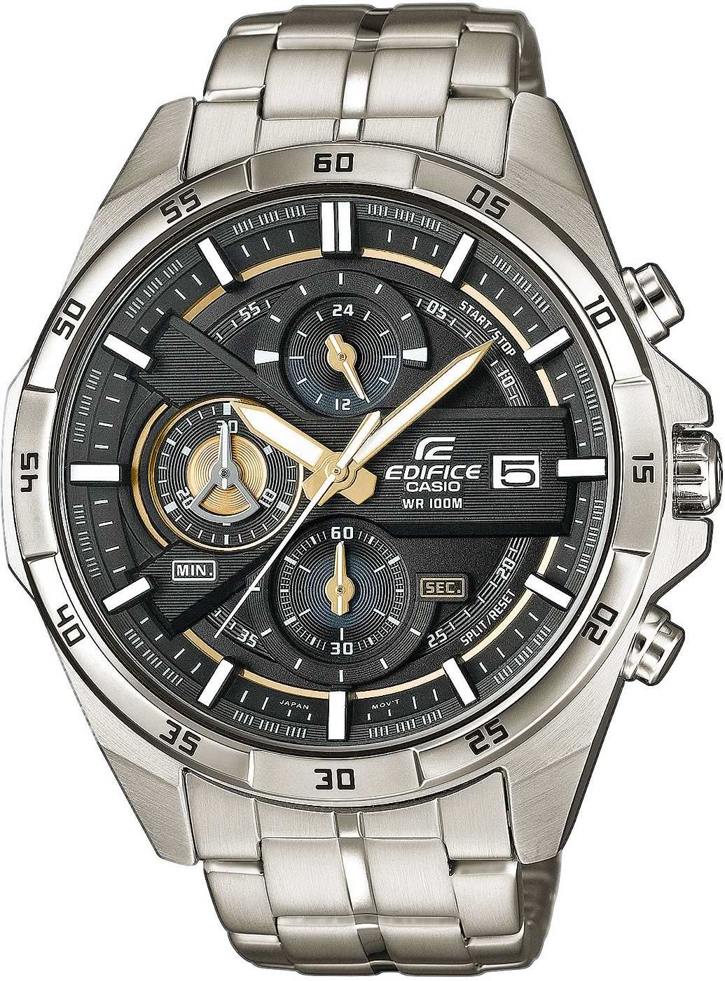 Casio Edifice EFR-556D-1AVUEF Herrenuhr • Sportlicher Chronograph • 10 Bar Wasserdicht