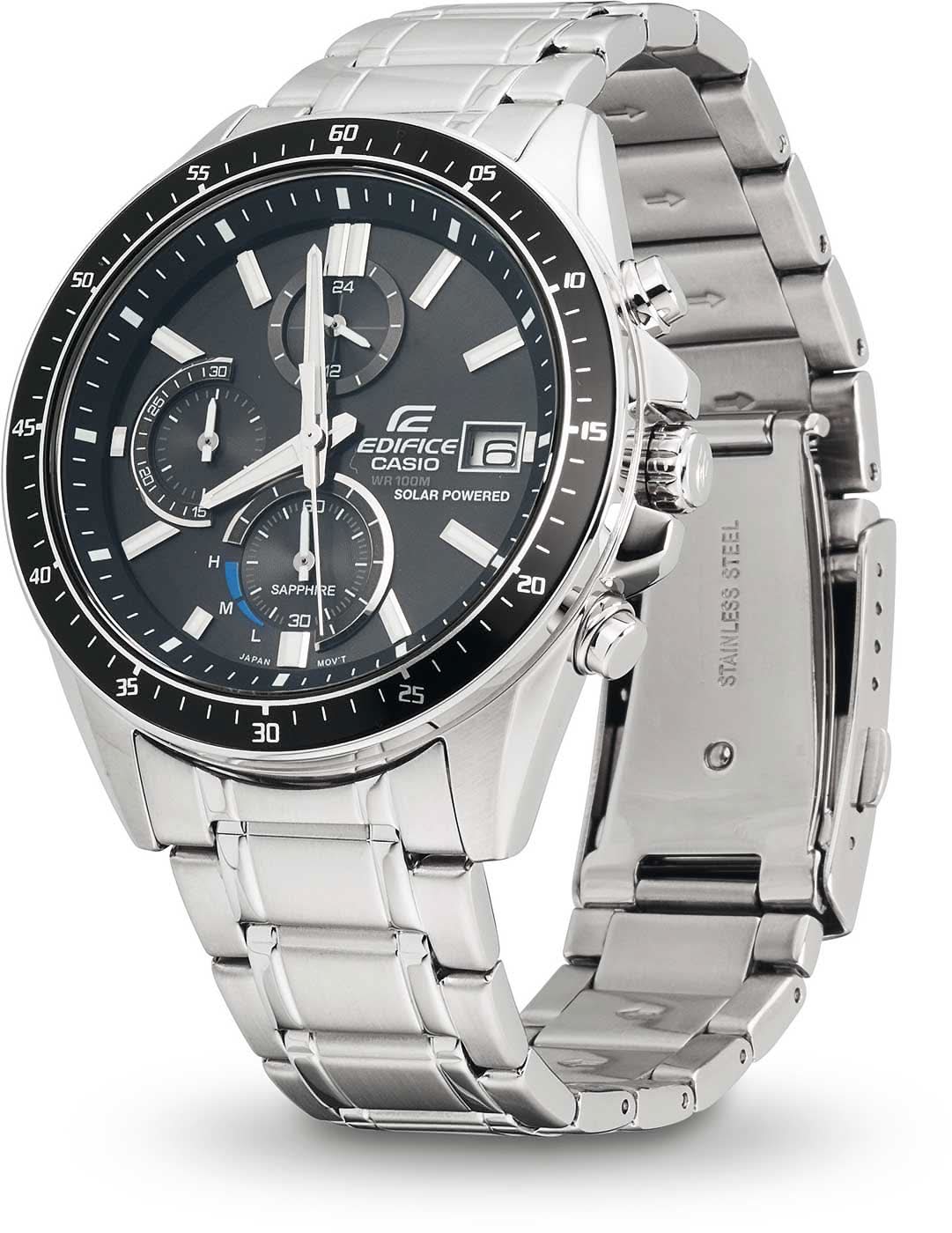Casio Edifice EFS-S510D-1AVUEF Herrenuhr • Tough Solar • Saphirglas