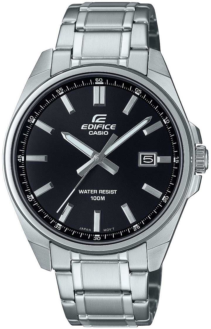 Casio Edifice EFV-150D-1AVUEF Herrenuhr • Klassisch-Sportliches Design • 10 bar Wasserdichtigkeit