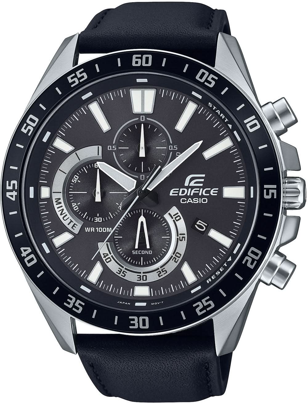 Casio Edifice EFV-620L-1AVUEF Herrenuhr • Präziser Chronograph • 10 Bar Wasserdichtigkeit