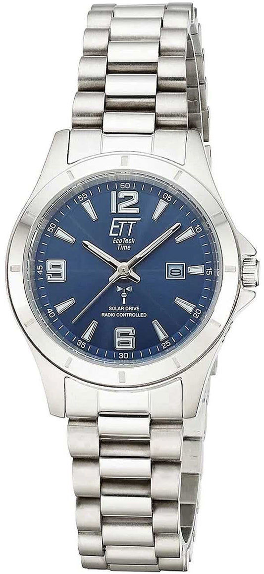 Eco Tech Time Gobi ELS-11675-32M Damenuhr • Funk-Solar-Antrieb • Präzise Zeitmessung