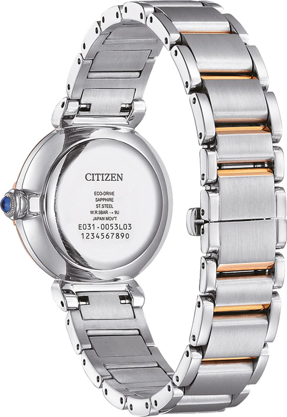 Citizen L EM1074-82D Damenuhr • Eco-Drive Solar • Saphirglas