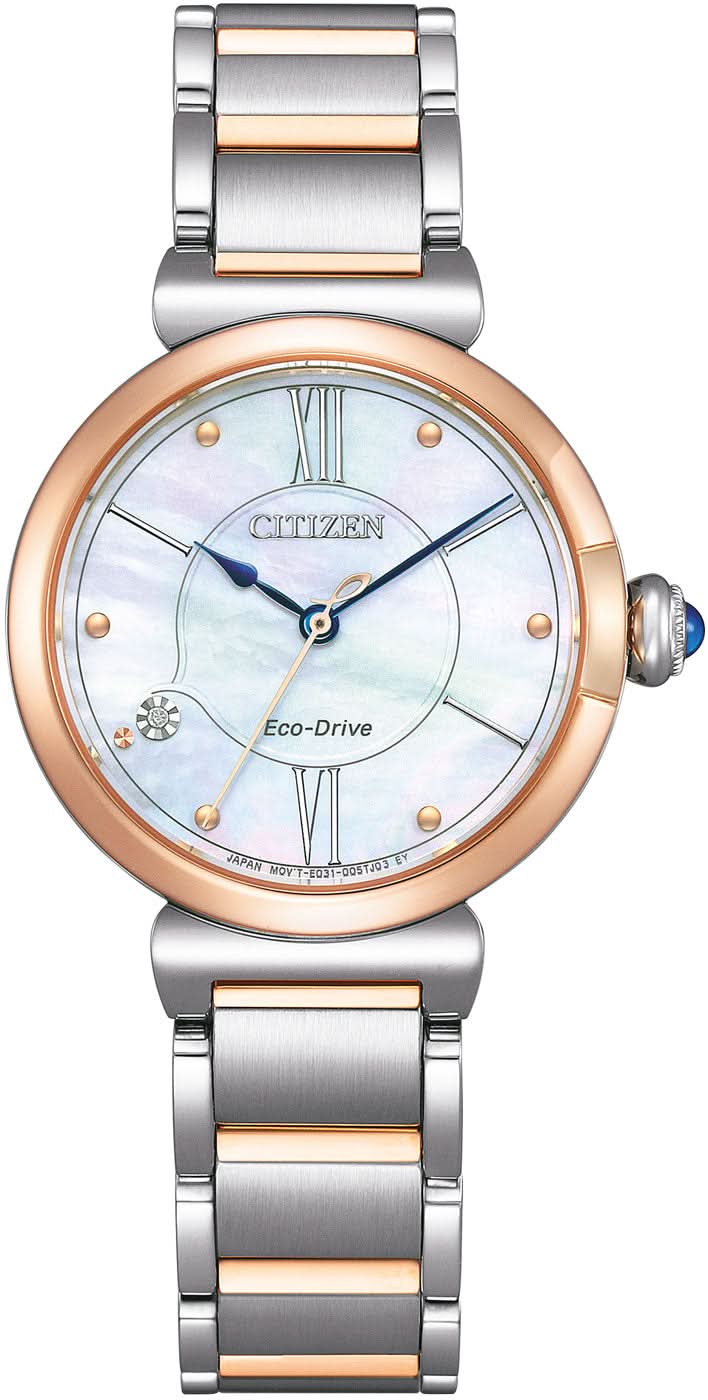 Citizen L EM1074-82D Damenuhr • Eco-Drive Solar • Saphirglas