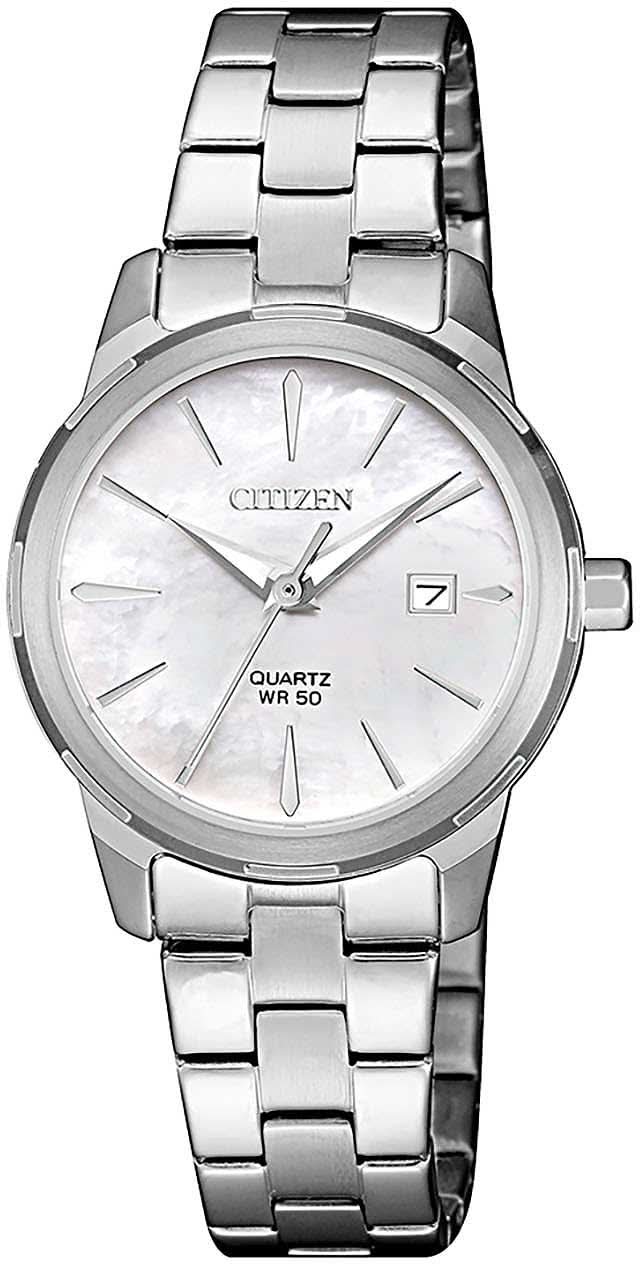 Citizen Elegance EU6070-51D Damenuhr • Perlmutt-Zifferblatt • Edelstahl