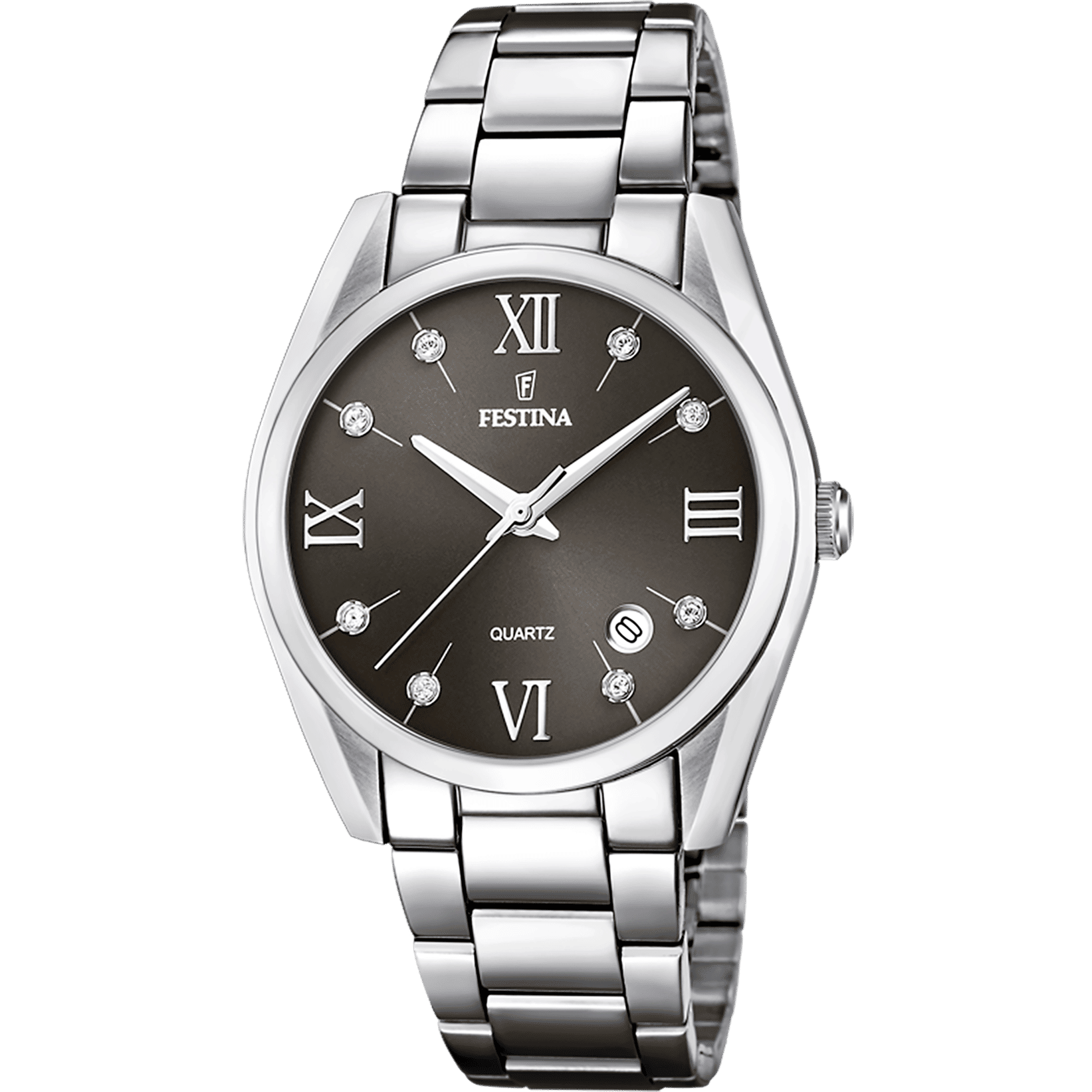 Festina Boyfriend F16790/F Damenuhr Schwarz • Mineralglas • Quarzwerk