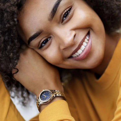 Festina Mademoiselle F16868/3 Damenuhr • Blaues Zifferblatt