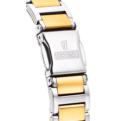 Festina Mademoiselle F16937/G Damenuhr Zweifarbig • Quarzwerk • Mineralglas, Bild 3