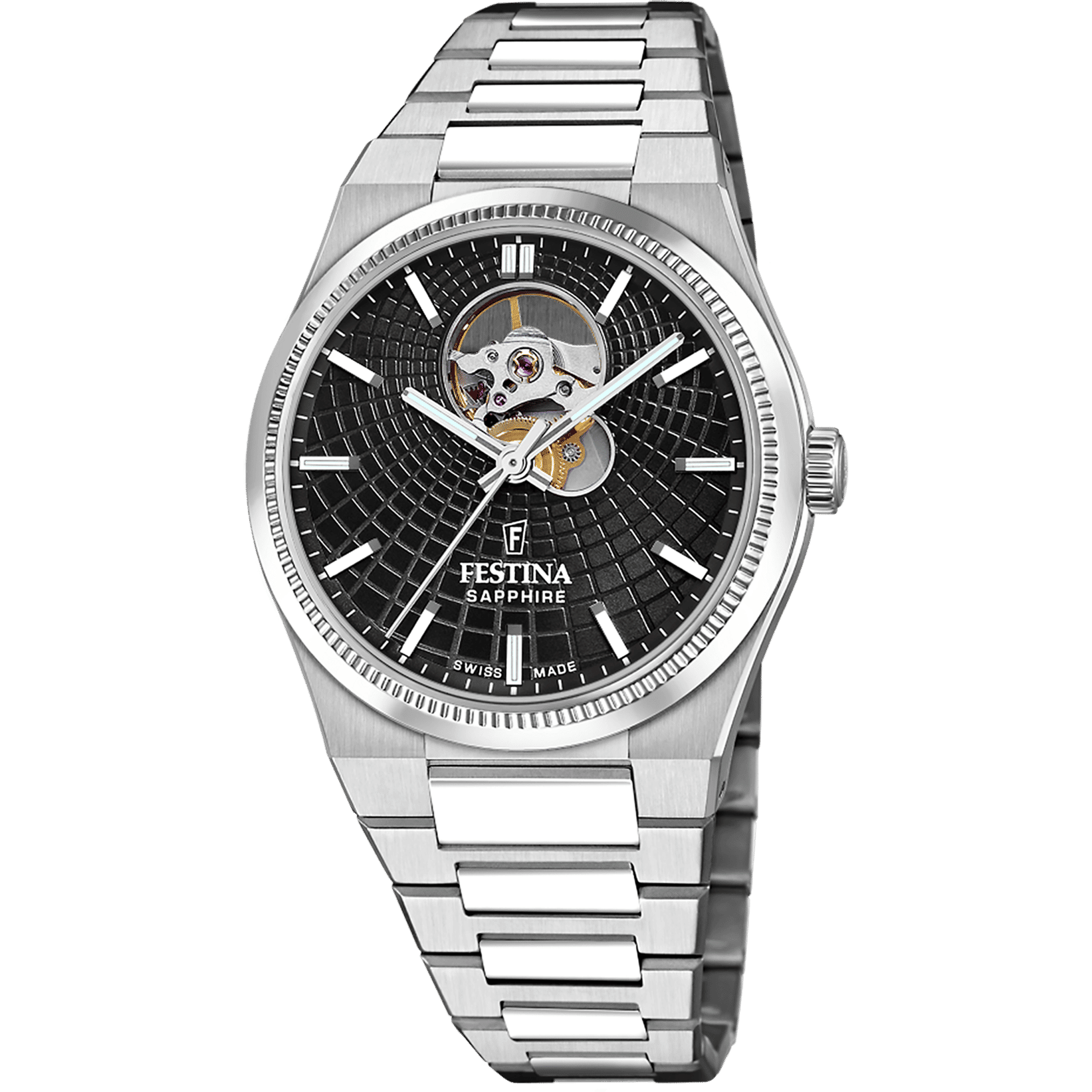 Festina Rivé F20053/4 Herrenuhr • Automatikwerk • Saphirglas