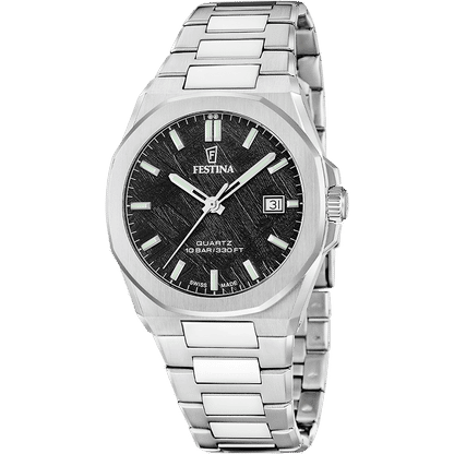 Festina F20100/5 Herrenuhr • Saphirglas • Swiss Made