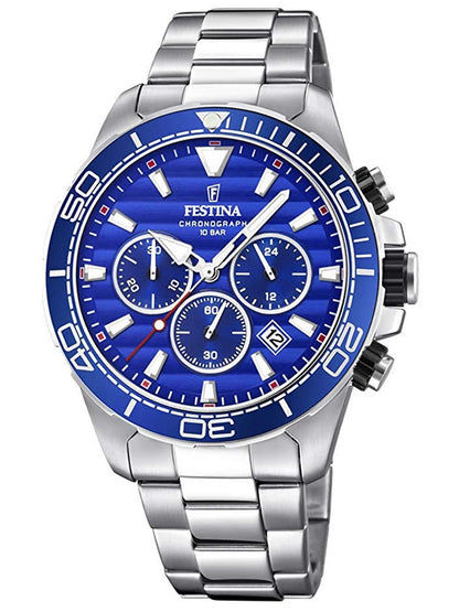 Festina Prestige F20361/2 Herrenuhr • Chronograph • 10 ATM Wasserdicht