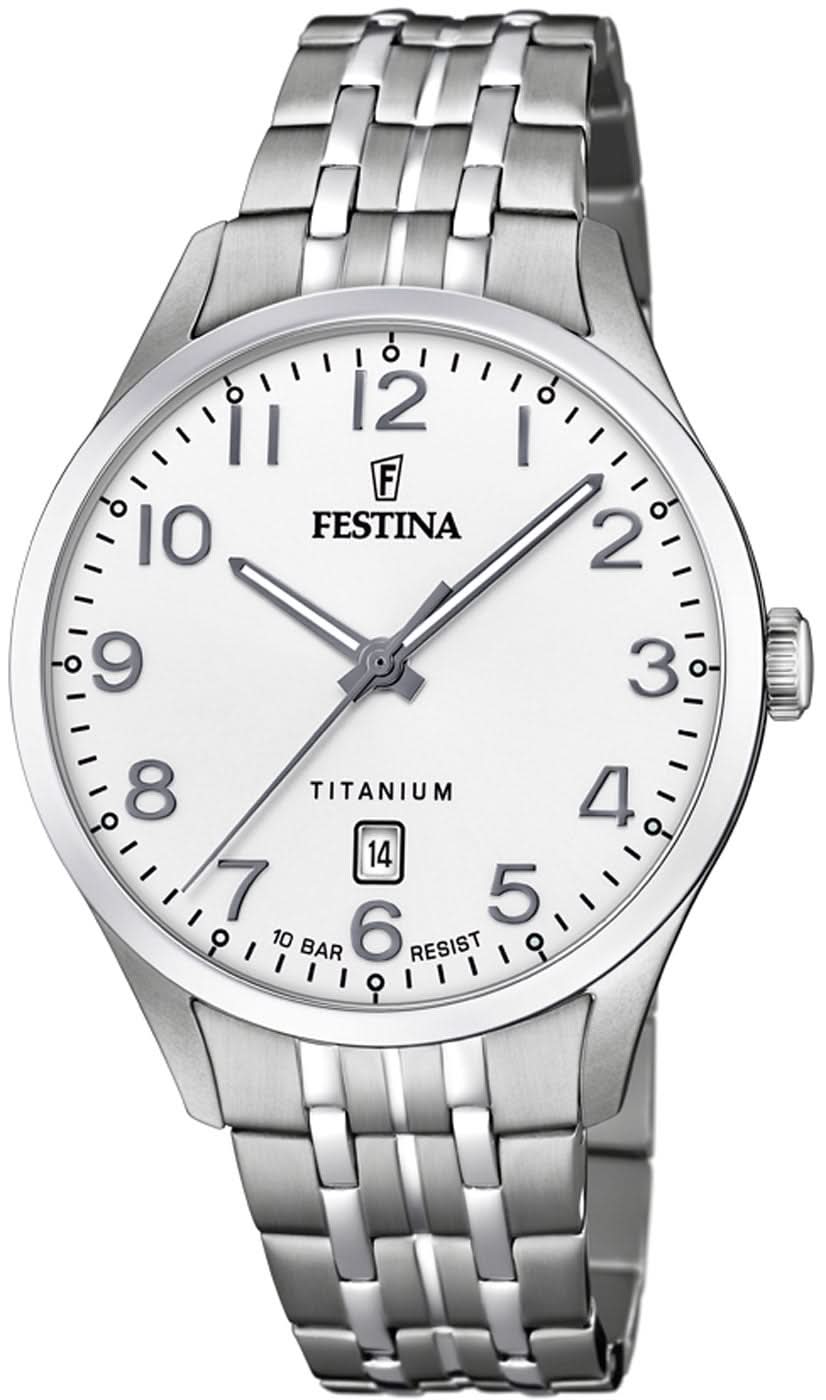 Festina Mademoiselle F20466/1 Damenuhr • Swarovski Kristalle • Edelstahl