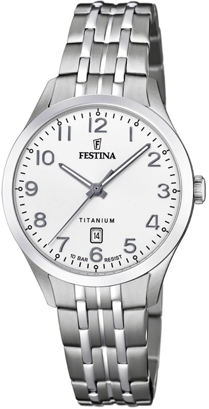 Festina Titanium F20468/1 Damenuhr • Leichtes Titan • 10 bar