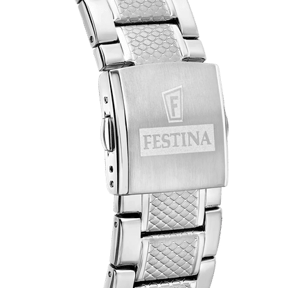 Festina Timeless Chronograph F20668/6 Herrenuhr • Edelstahl • Quarzwerk