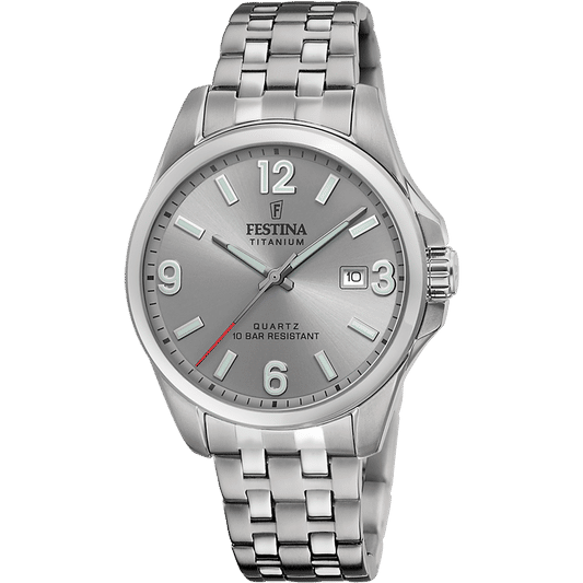 Festina F20696/2 Herrenuhr • Titanium • 10 ATM