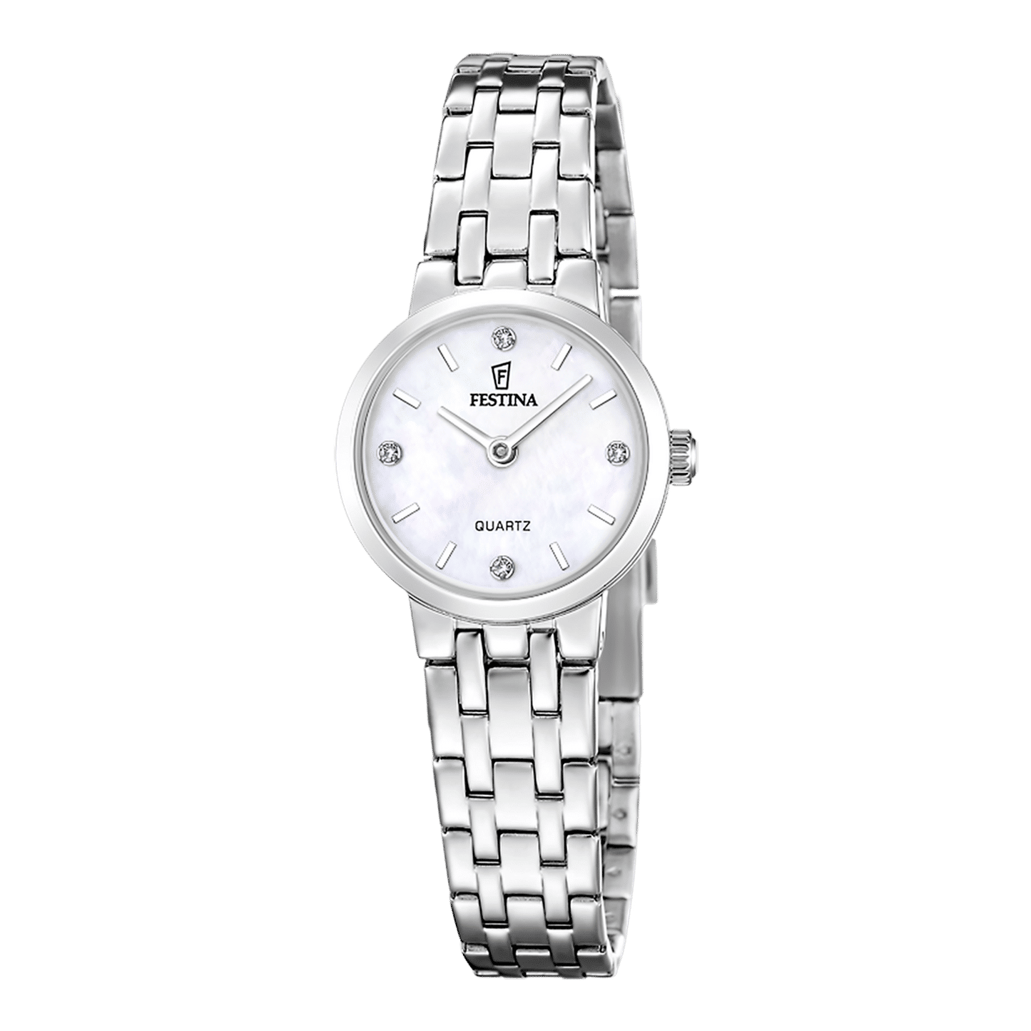 Festina Mademoiselle F20746/1 Damen Armbanduhr • Quarzwerk • Perlmutt-Zifferblatt