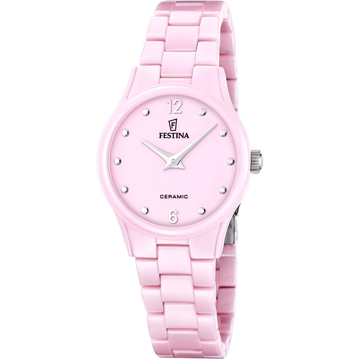 Festina Ceramic F20751/2 Damen • Keramikgehäuse & -armband • Quarzwerk MIYOTA