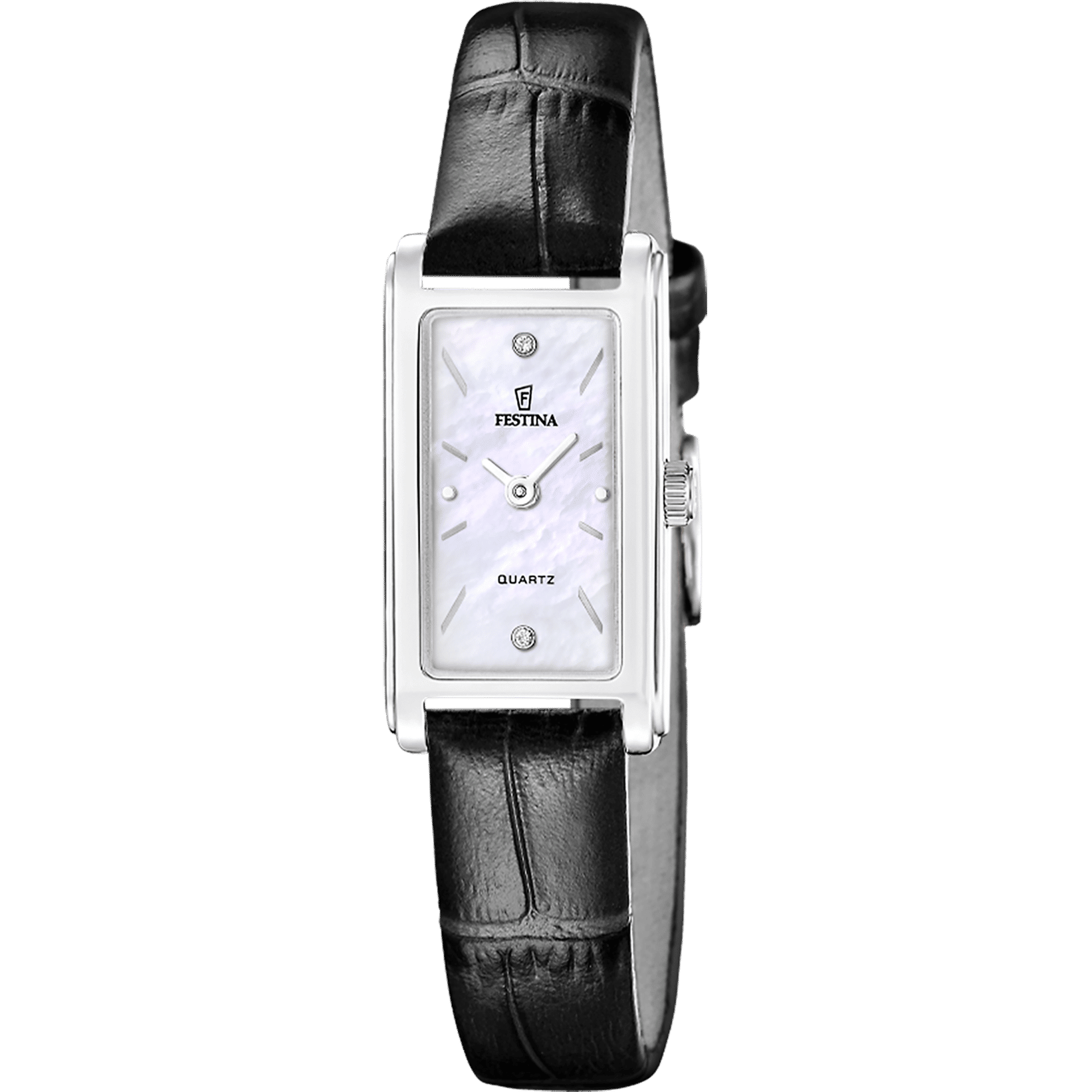 Festina Mademoiselle F20769/1 Damen • Mineralglas • Elegantes Lederarmband