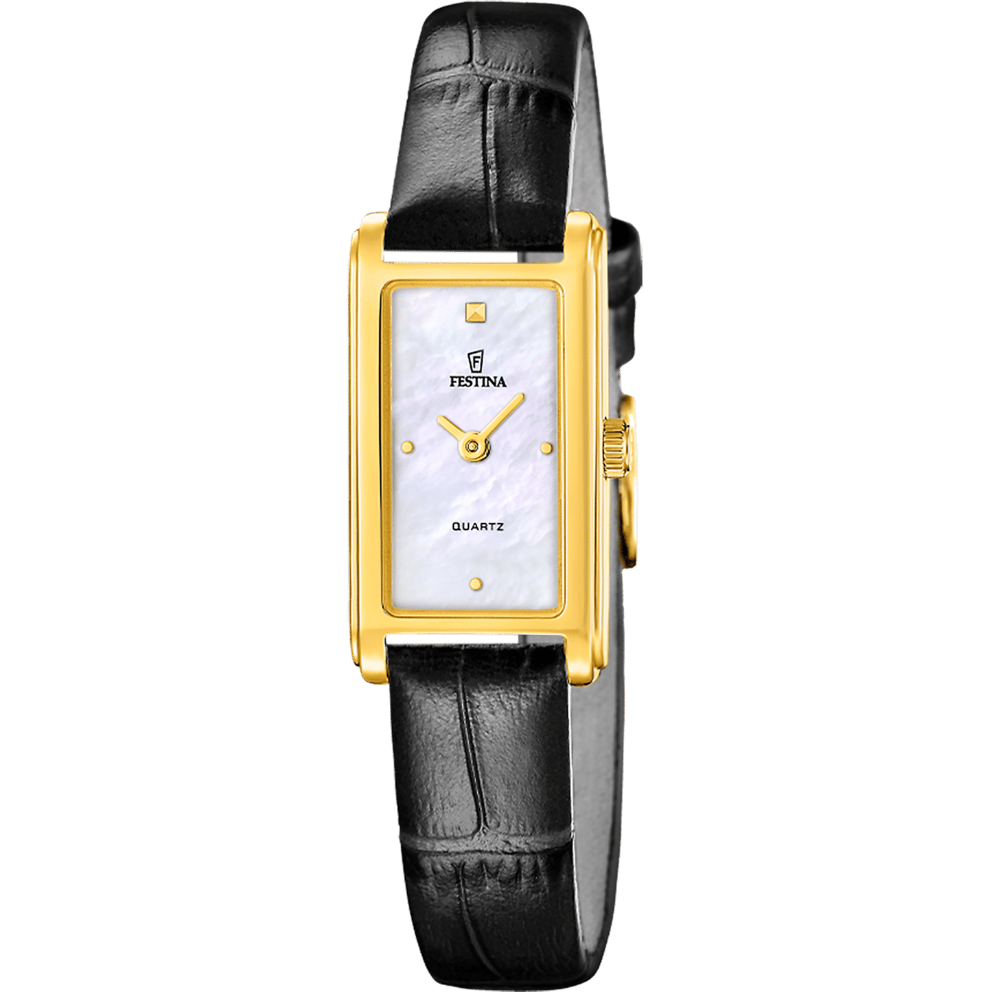Festina Mademoiselle F20770/1 Damen • Mineralglas • Elegantes Lederarmband