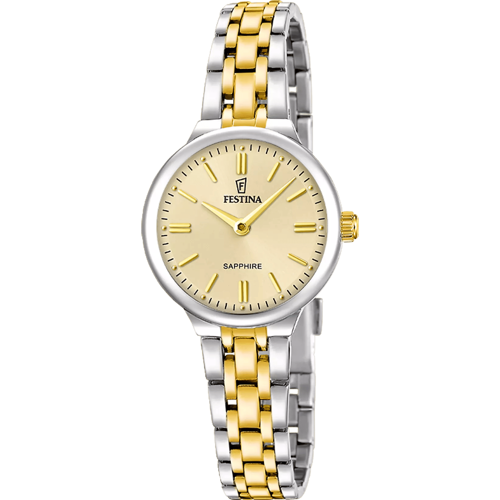 Festina Mademoiselle F20792/2 Damenuhr Bicolor • Saphirglas • Quarzwerk